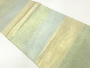 横段模様織出し袋帯